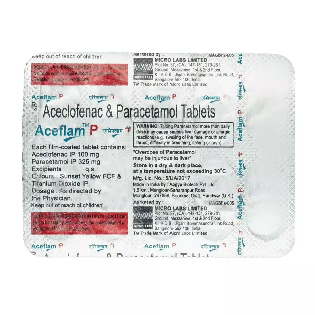 Aceflam P Tablets - 10Tablets