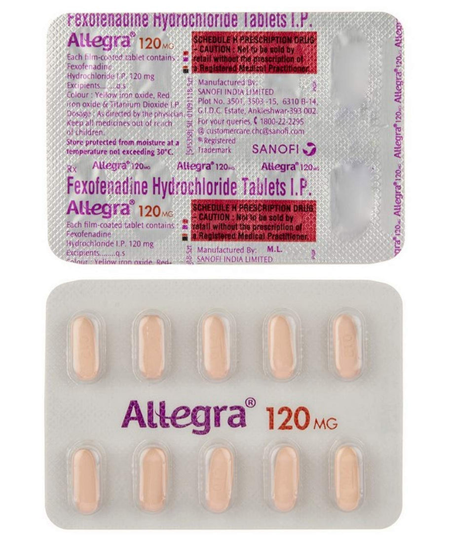 Allegra 120mg - 10Tablets