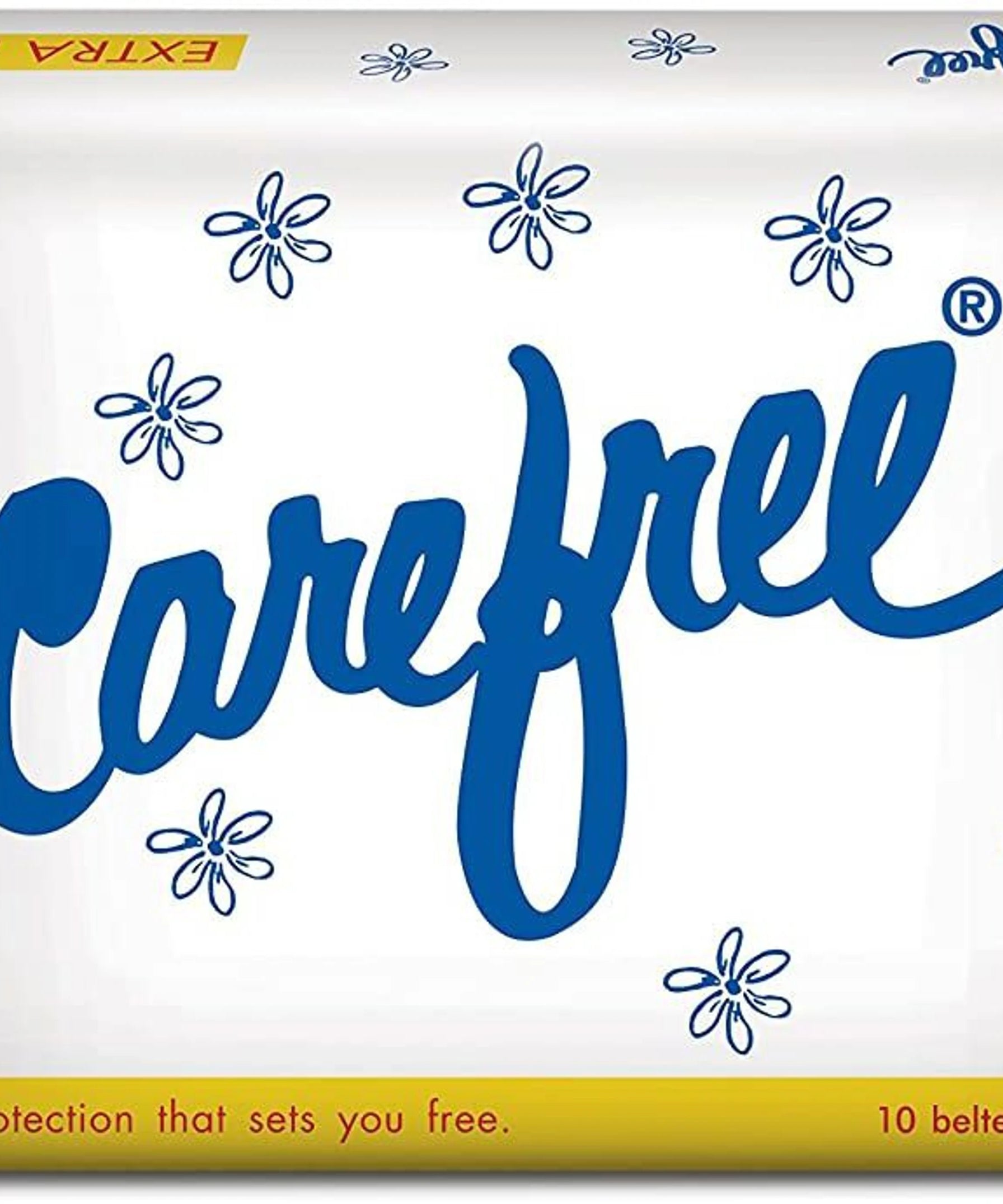 Carefree Sanitary Pads - Large - 10's Pack