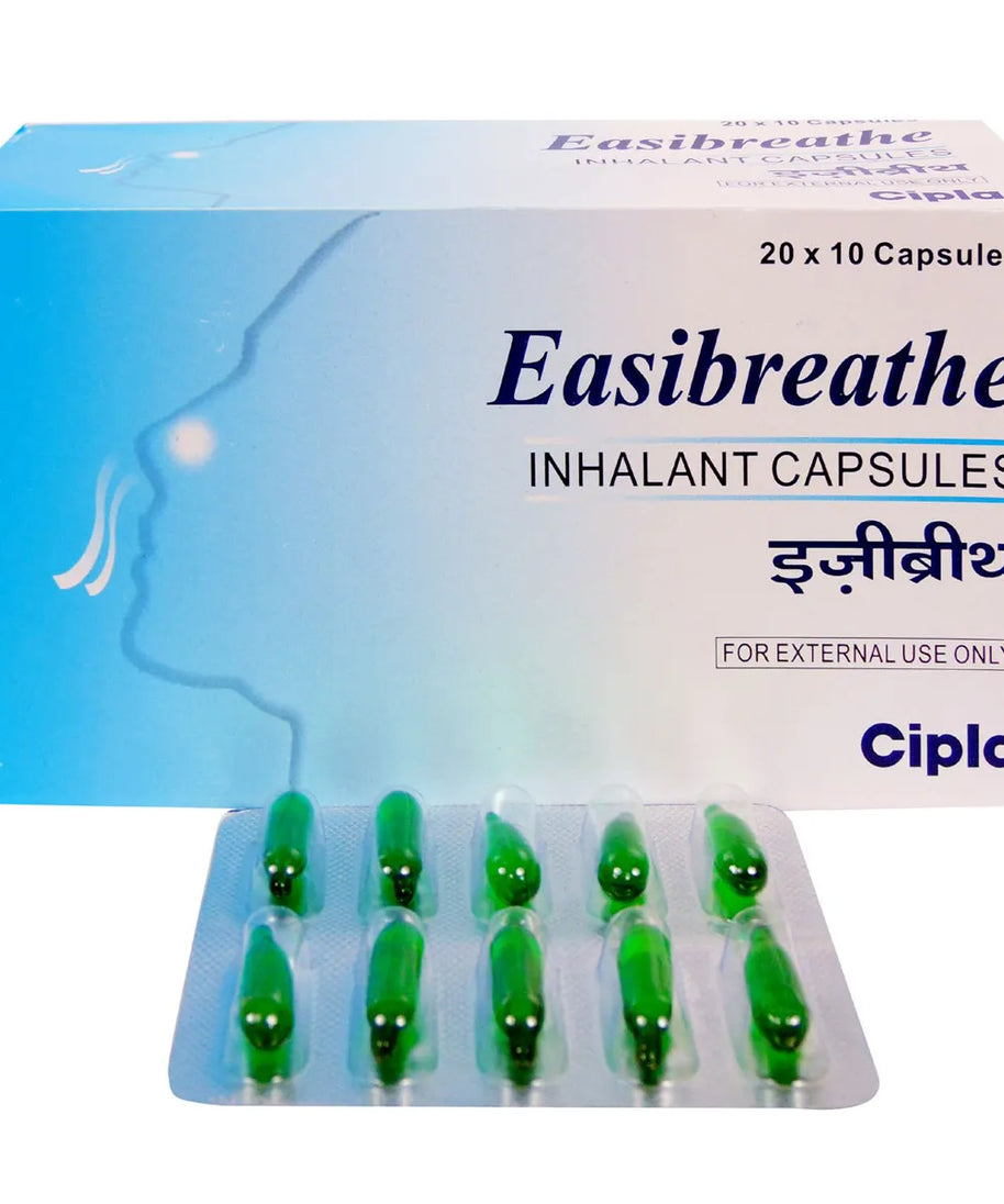 Easibreathe Inhalant Capsules - 10Capsules