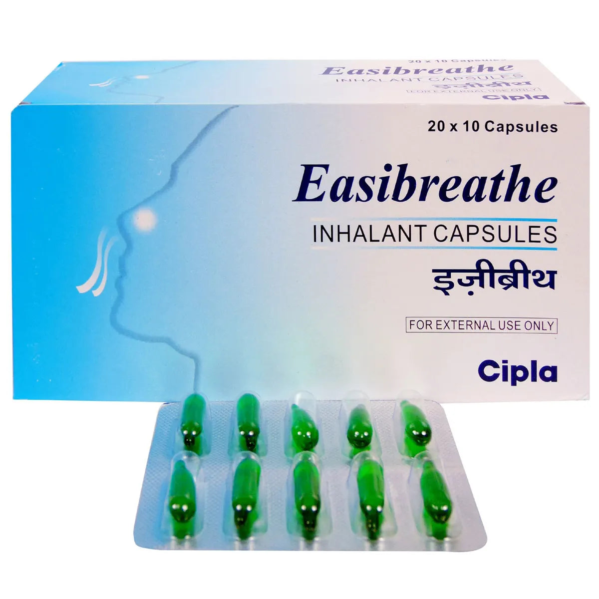 Easibreathe Inhalant Capsules - 10Capsules