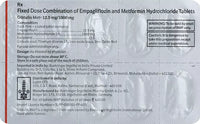 Gibtulio Met 12.5/1000 Tablet - 10Tablets