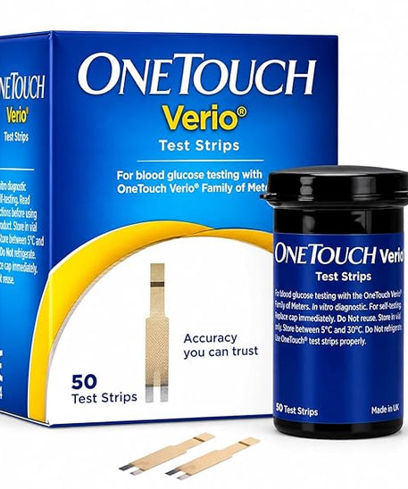 Onetouch Verio Test Strips - 50's Pack