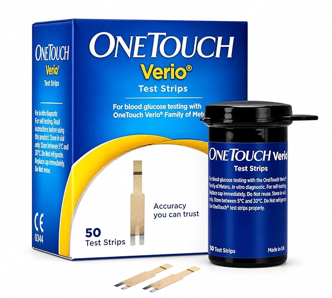 Onetouch Verio Test Strips - 50's Pack