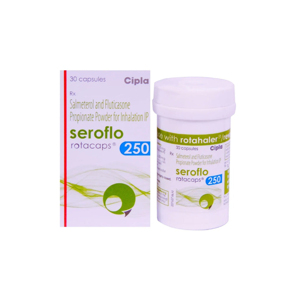 Seroflo Rotacaps 250 - 30Capsules