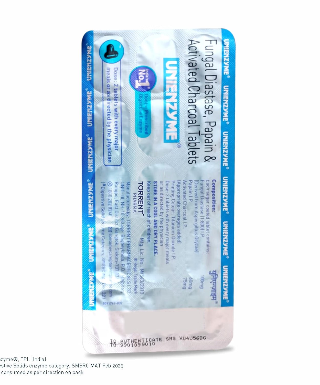 Unienzyme Tablets - 15Tablets
