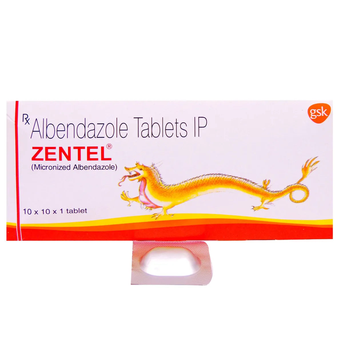 Zentel Tablets - 10Tablets