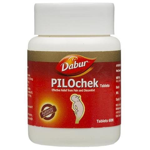 Dabur Pilochek Tablets 60Tablets -  Dabur - Medizzo.com