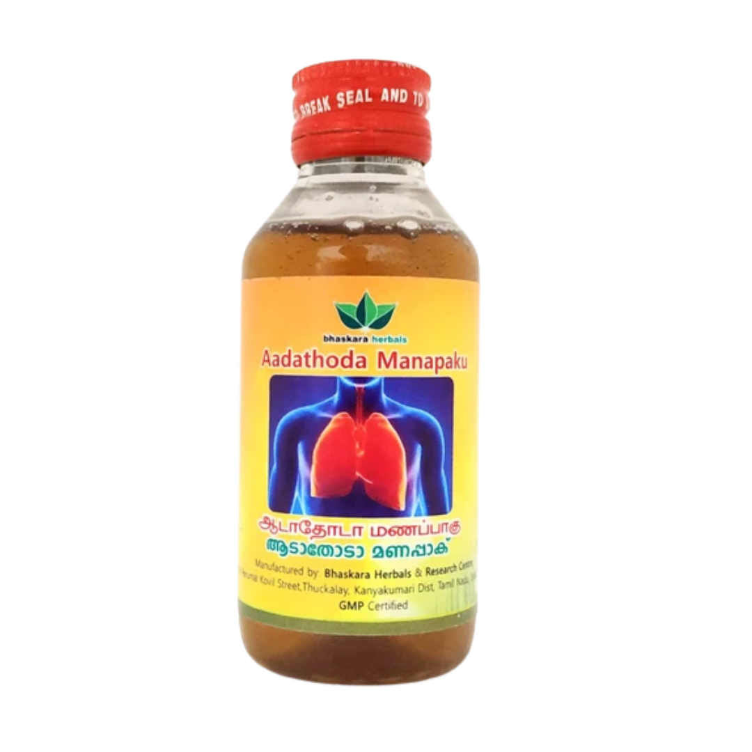 Adathodai manappagu 100ml -  Bhaskara Herbals - Medizzo.com