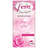 Fem Hair Removal Cream Rose, For Sensitive Skin - 25gm -  Dabur - Medizzo.com