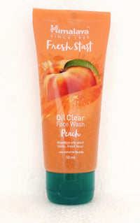 Himalaya fresh start peach facewash 50ml -  Himalaya - Medizzo.com