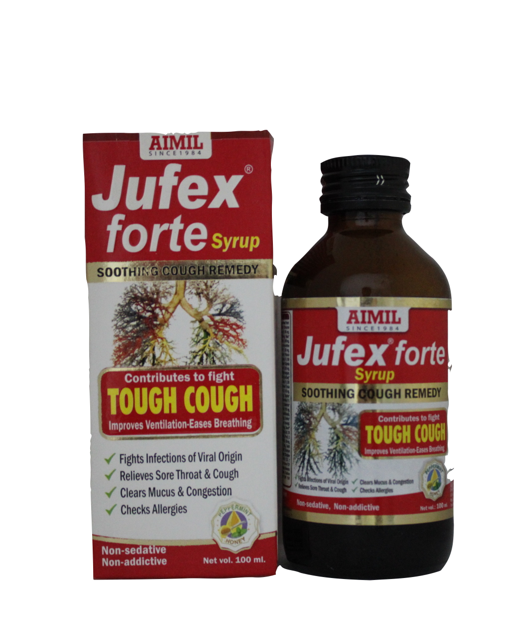 Aimil Jufex Forte Syrup 100ml -  Aimil - Medizzo.com