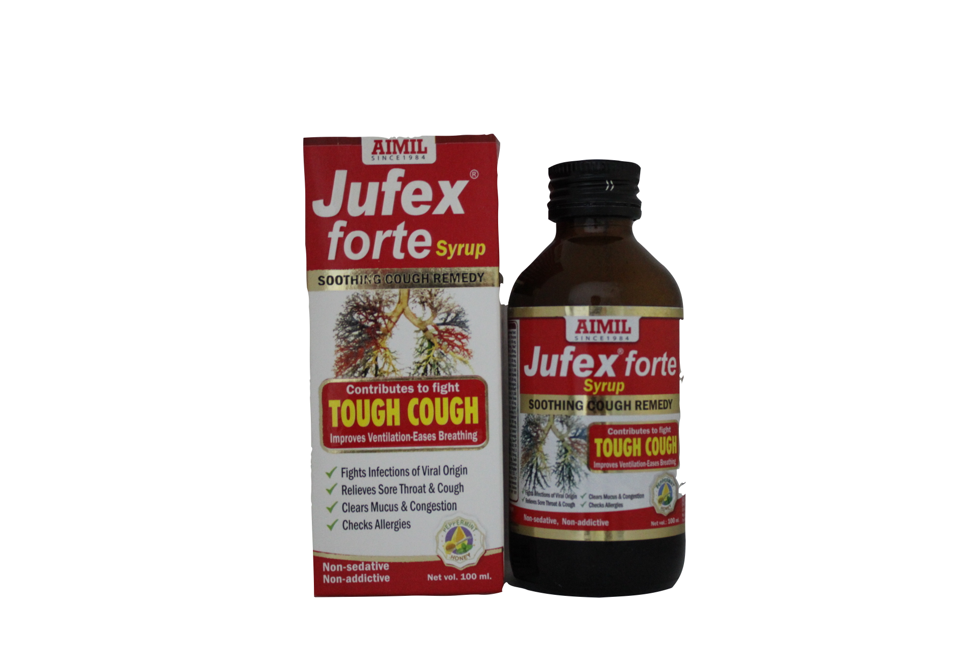 Aimil Jufex Forte Syrup 100ml -  Aimil - Medizzo.com