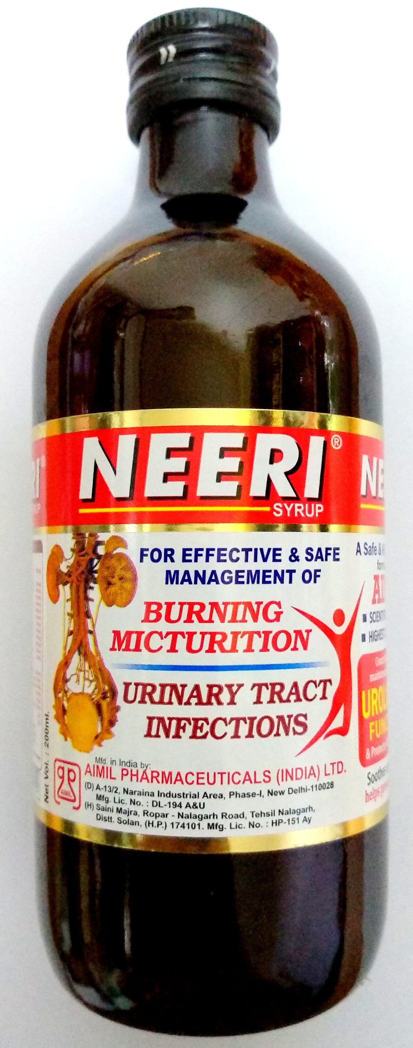 Aimil Neeri Syrup 200ml -  Aimil - Medizzo.com