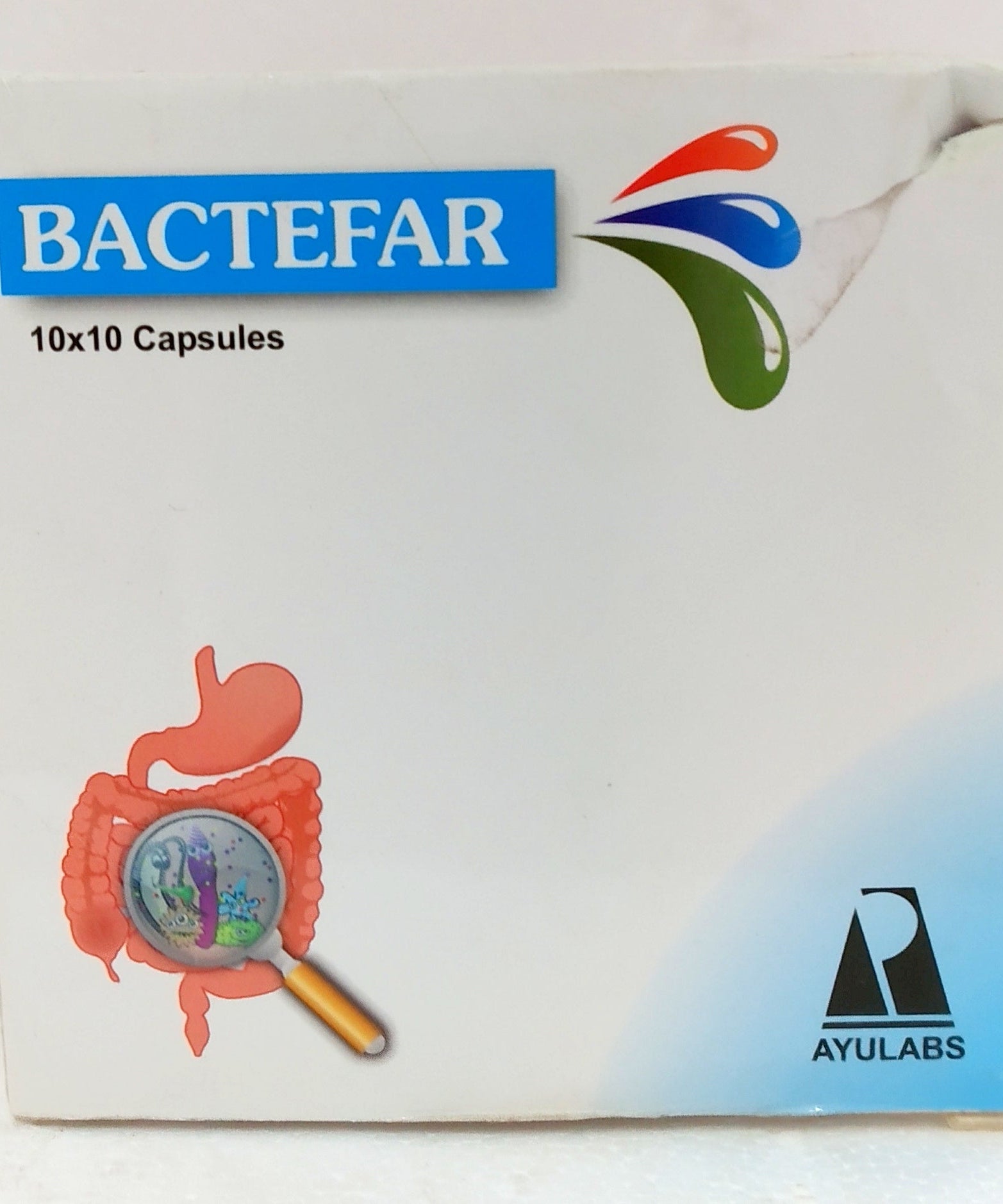 Bactefar 10Capsules -  Ayulabs - Medizzo.com
