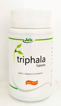 Triphala Tablets - 100Tablets -  Jain - Medizzo.com