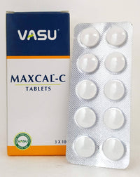 Maxcal-C Tablets - 10Tablets -  Vasu herbals - Medizzo.com