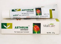 Arthrum Ointment 25gm -  Vitalcare - Medizzo.com