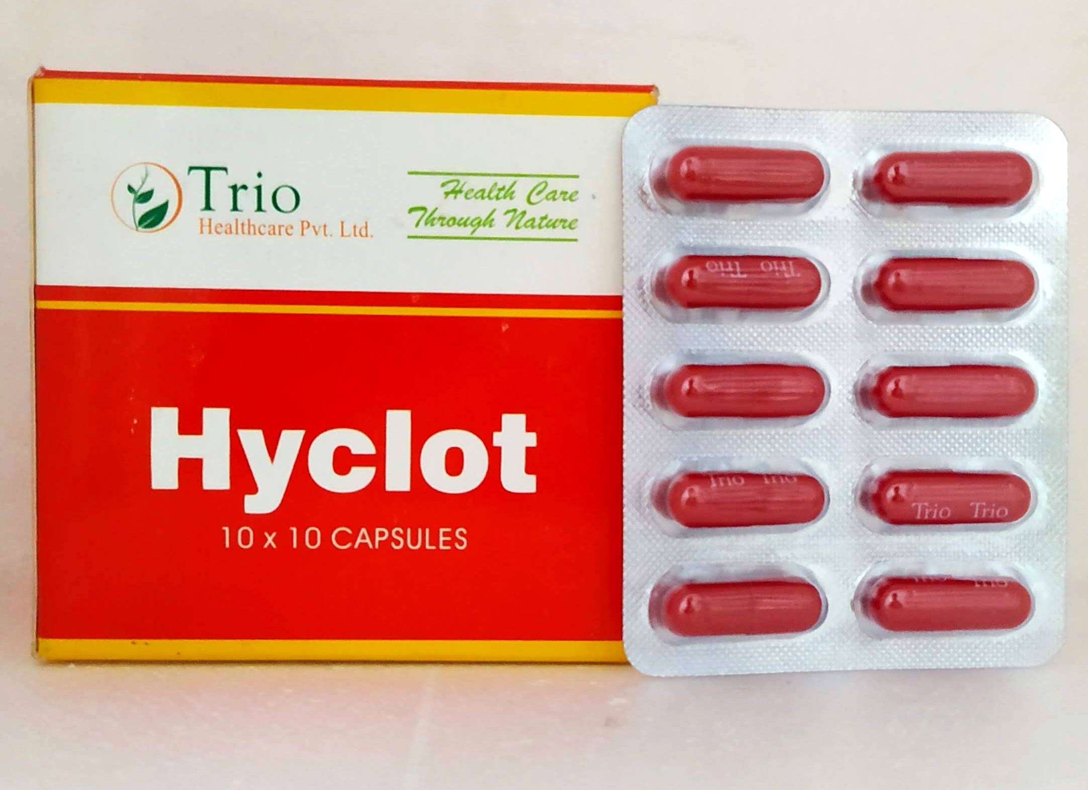 Hyclot Capsules - 10Capsules -  Trio - Medizzo.com