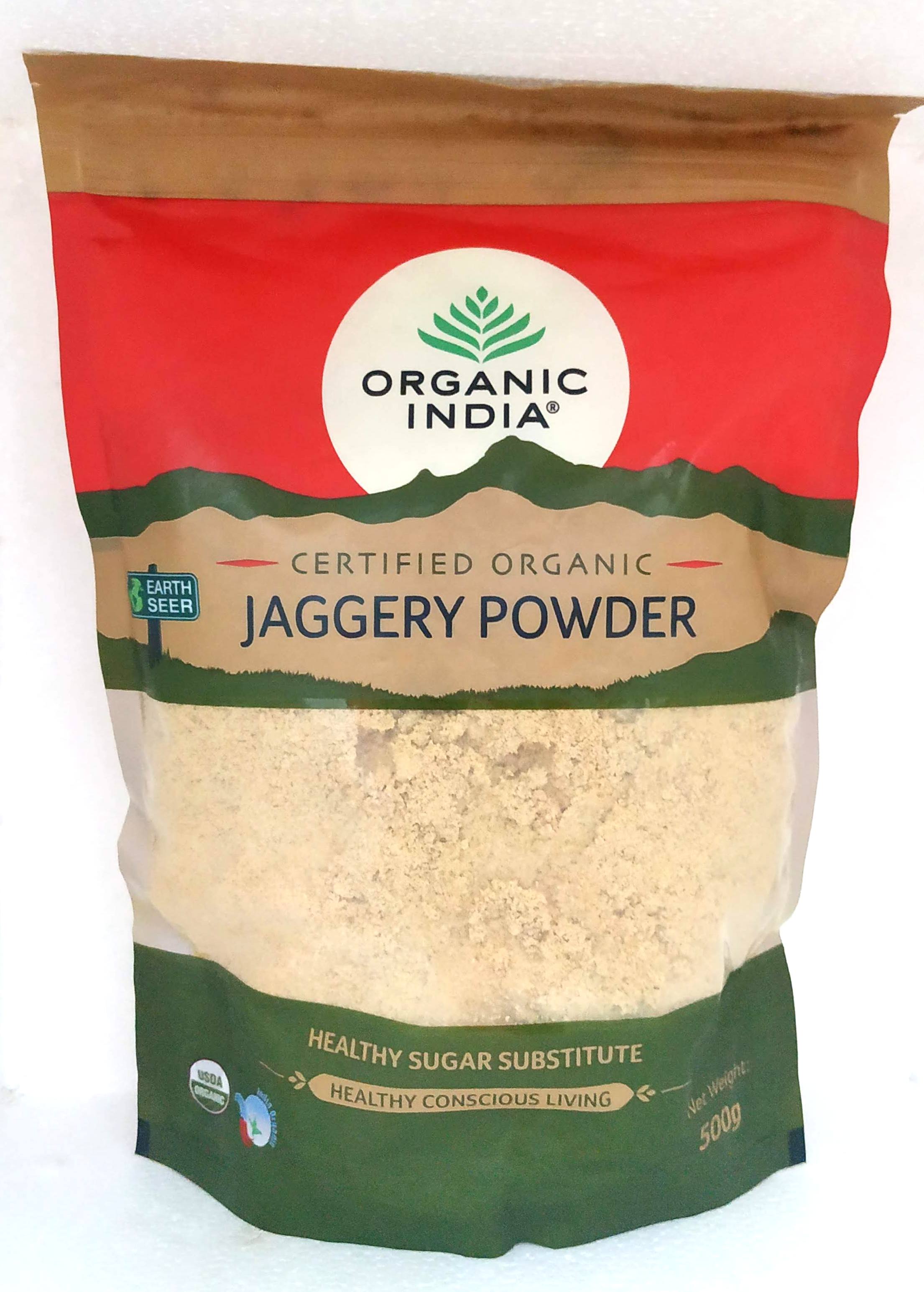 Jaggery powder 500gm -  Organic India - Medizzo.com