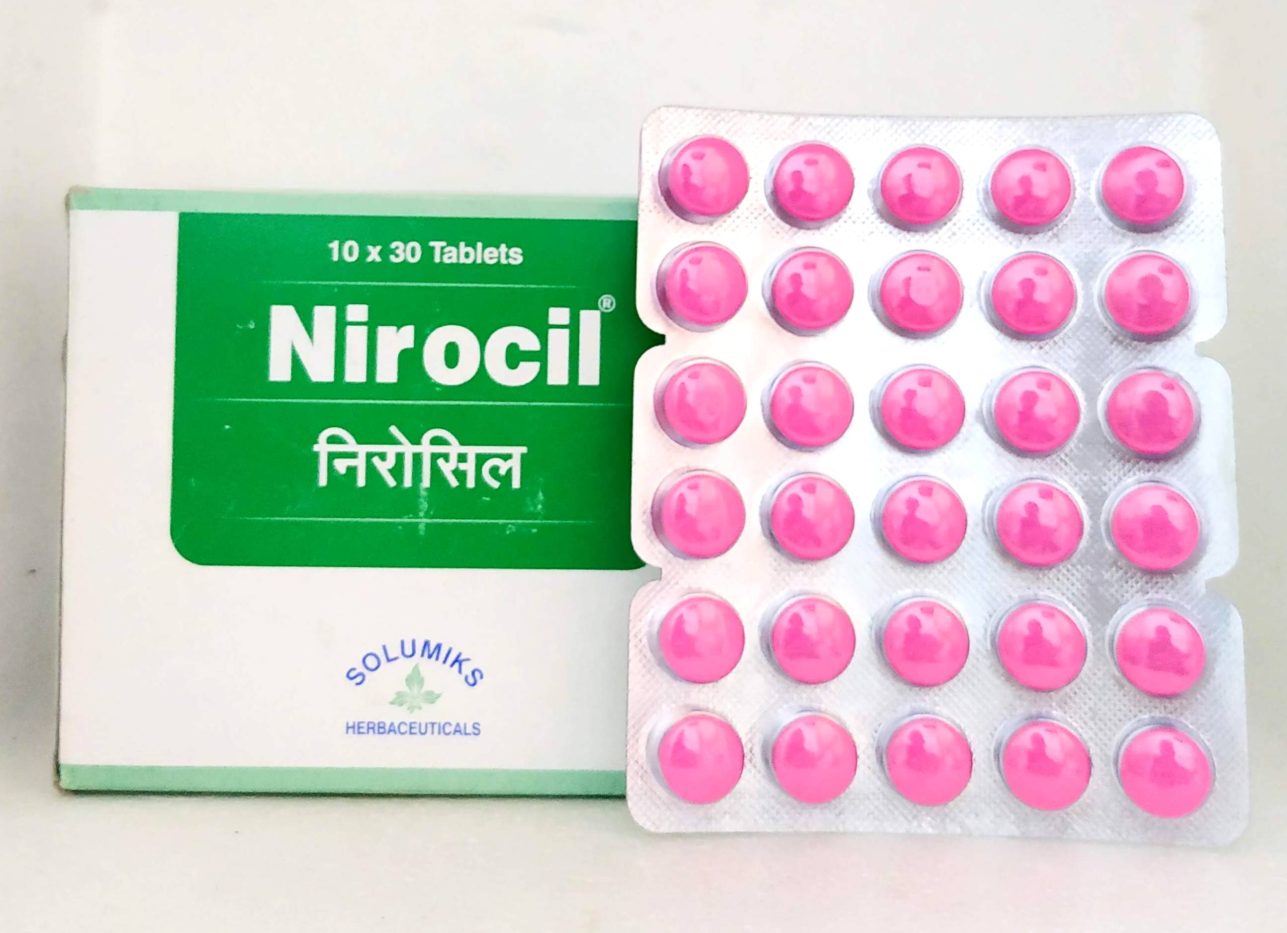 Nirocil Tablets - 30Tablets -  Solumiks - Medizzo.com
