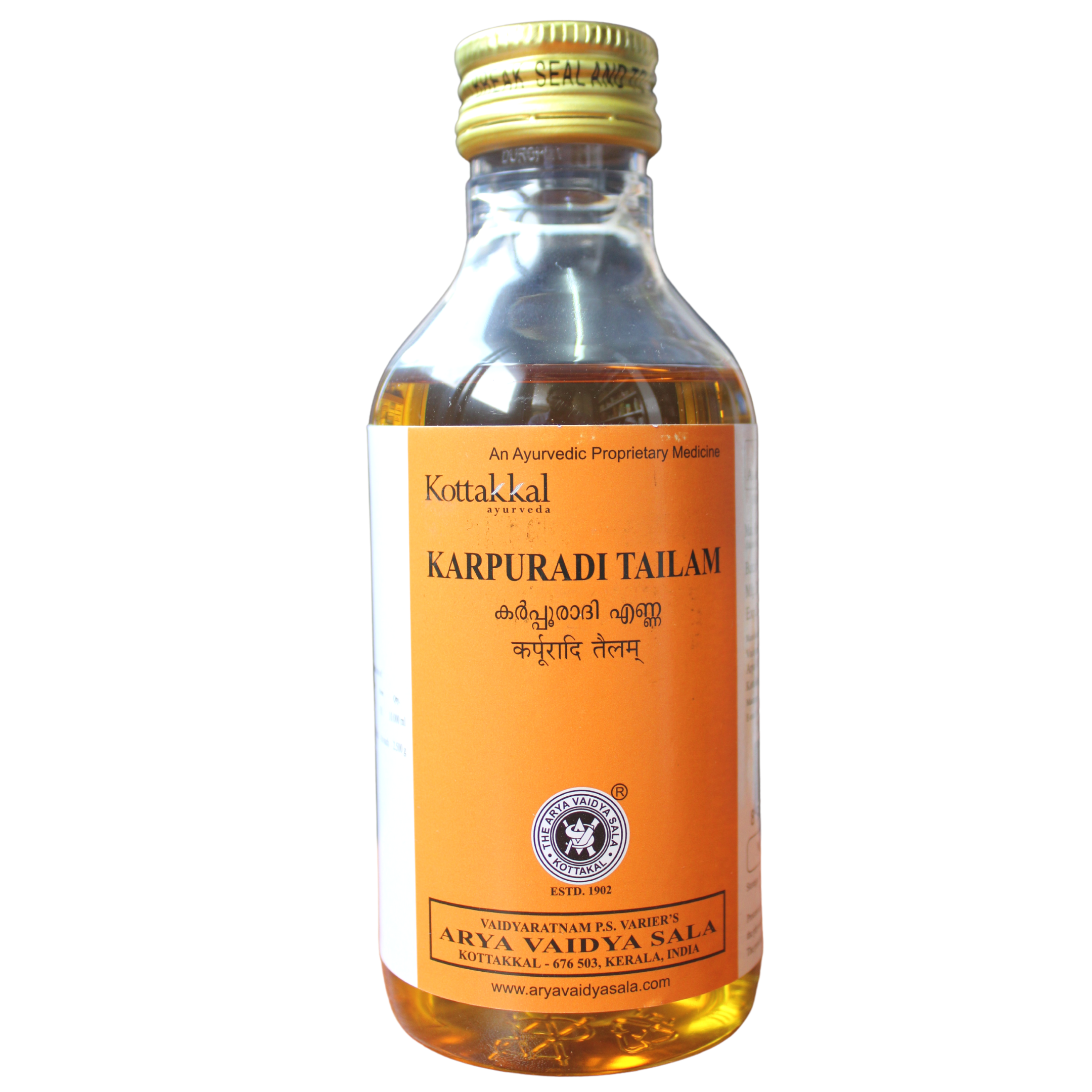 Kottakkal Karpuradi Thailam 200ml -  Kottakkal - Medizzo.com