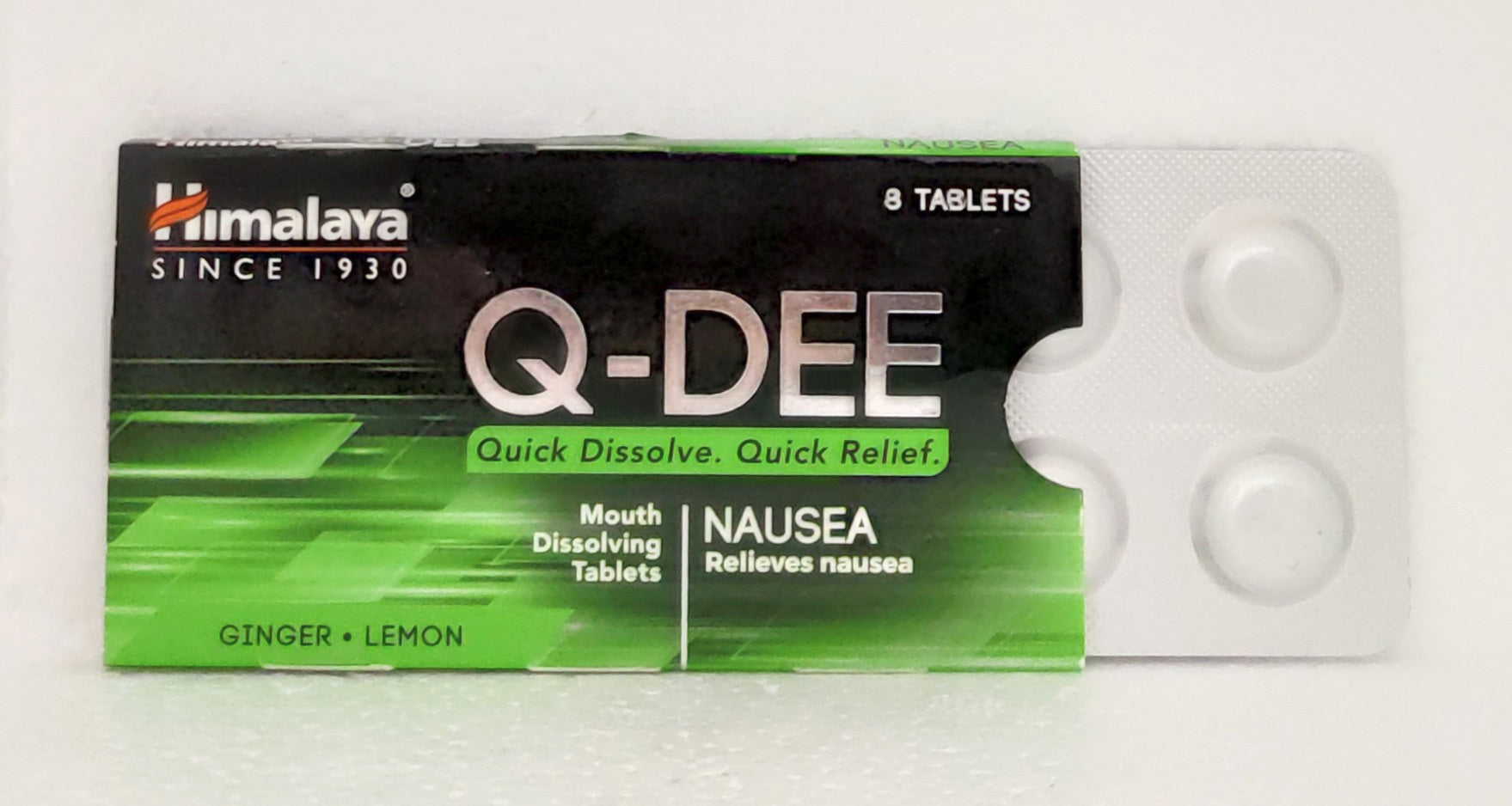 Q-Dee Nausea tablets - 8tablets -  Himalaya - Medizzo.com