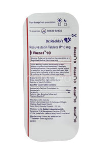 Rozat 10mg - 15Tablets -  Dr.Reddy's - Medizzo.com