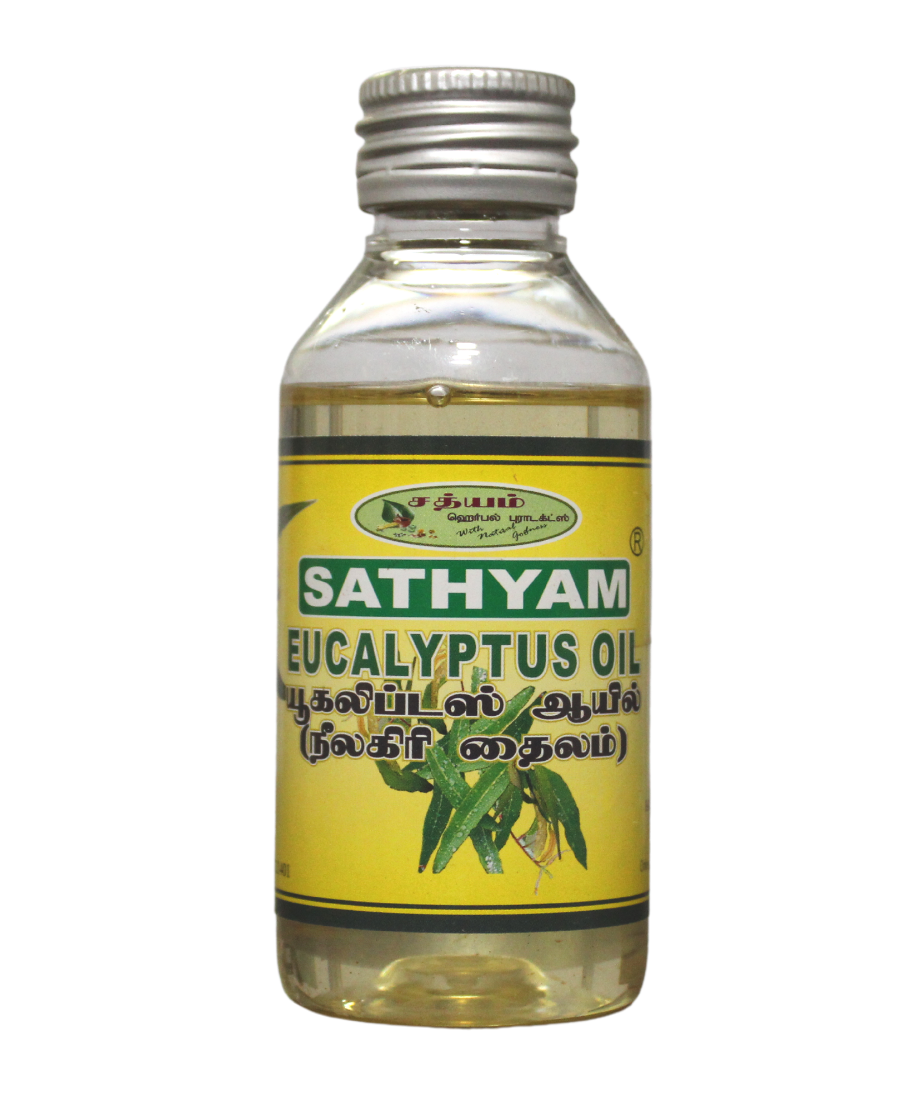 Eucalyptus Oil 60ml -  Sathyam Herbals - Medizzo.com