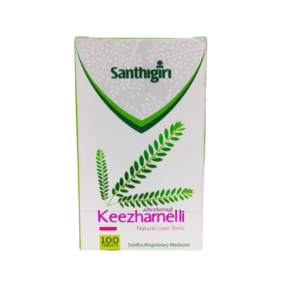 Santhigiri Keezhanelli Tablets - 100Tablets -  Santhigiri - Medizzo.com