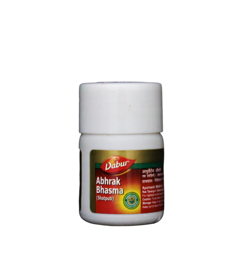 Abhrak bhasma 2.5 gm (shatputi) -  Dabur - Medizzo.com