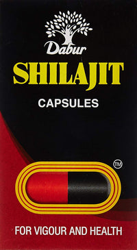 Dabur Shilajit Capsules 30Capsules -  Dabur - Medizzo.com